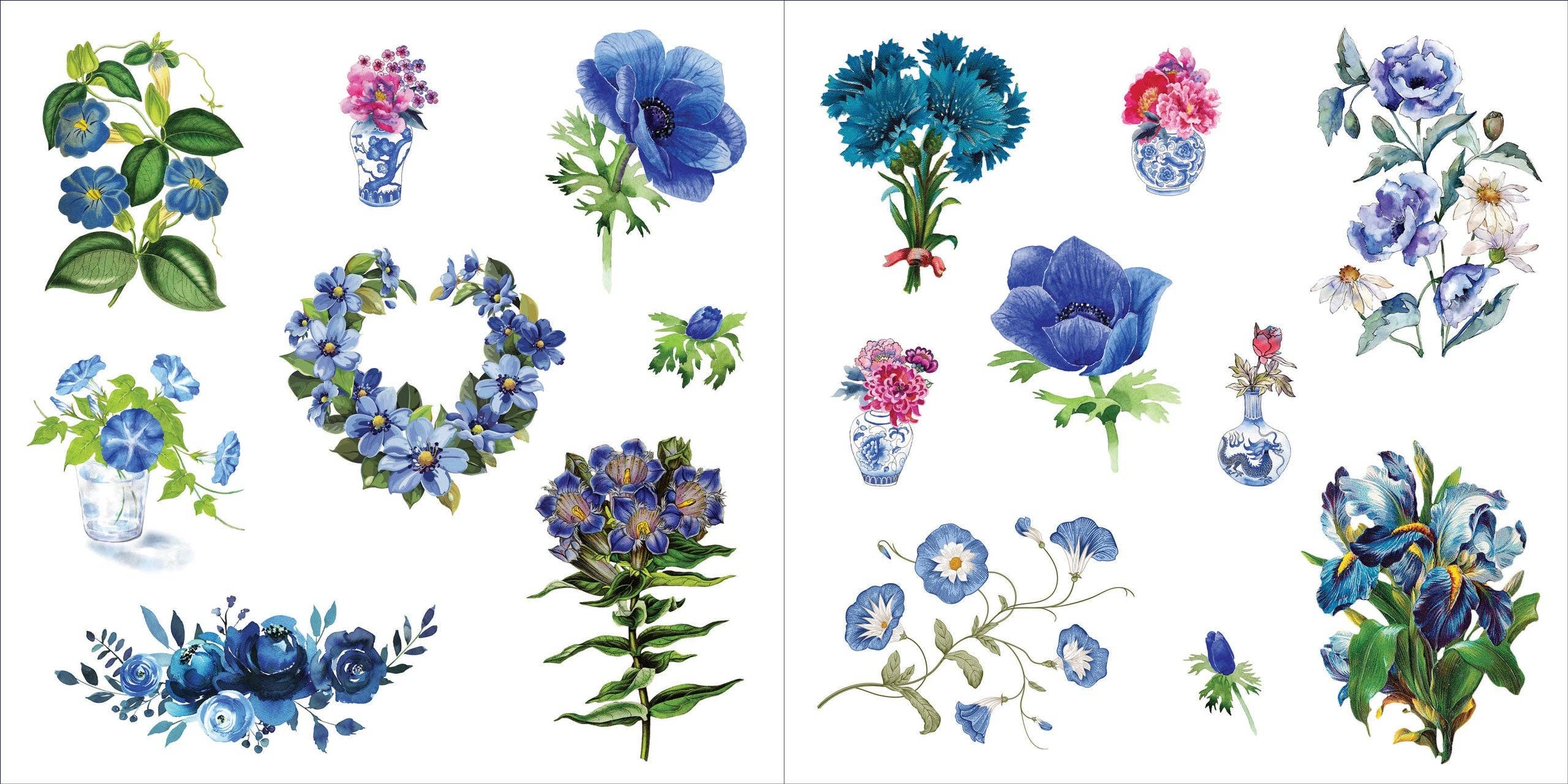 Bunches of Botanicals! Sticker Book