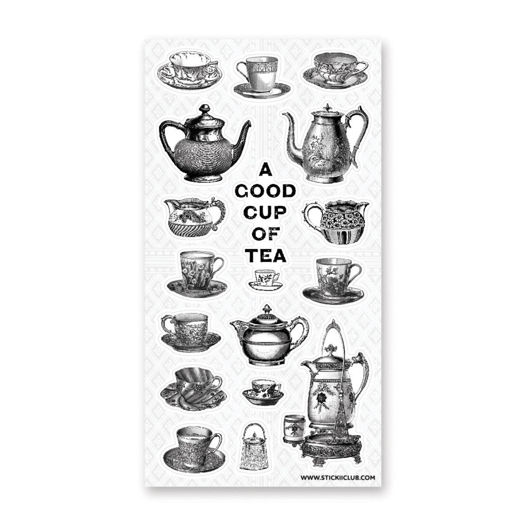 A Good Cup of Tea Sticker Sheet