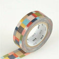MT Washi Tape: Mosaic Greyish