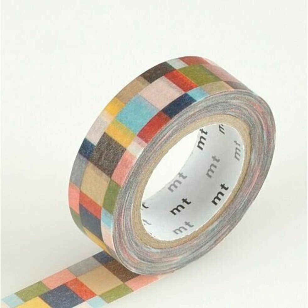 MT Washi Tape: Mosaic Greyish