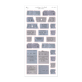 Indigo Vintage Tickets • Journal Sticker Sheet