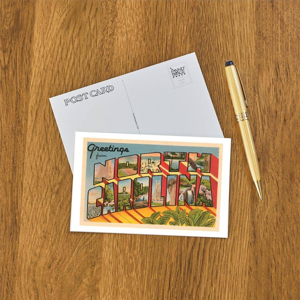 Greetings from North Carolina Postcard (NC-263)