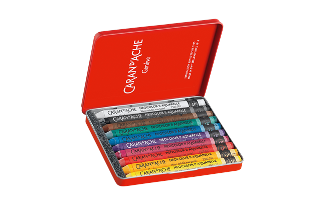 Caran d'Ache Set of 10 NEOCOLOR™ II Pastels