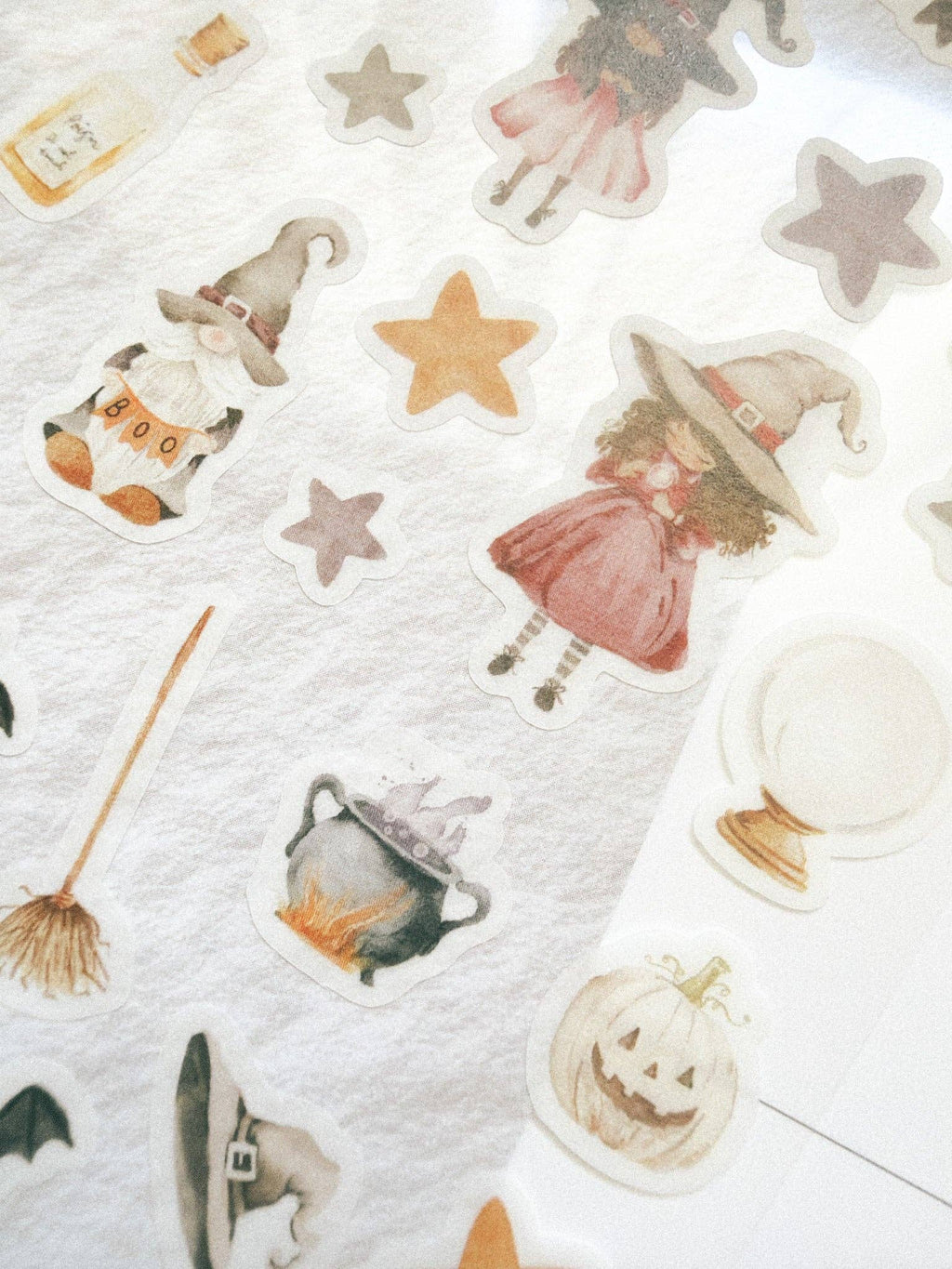 Spooky Halloween Sticker Sheet | Kuboandlucy Stationery Co