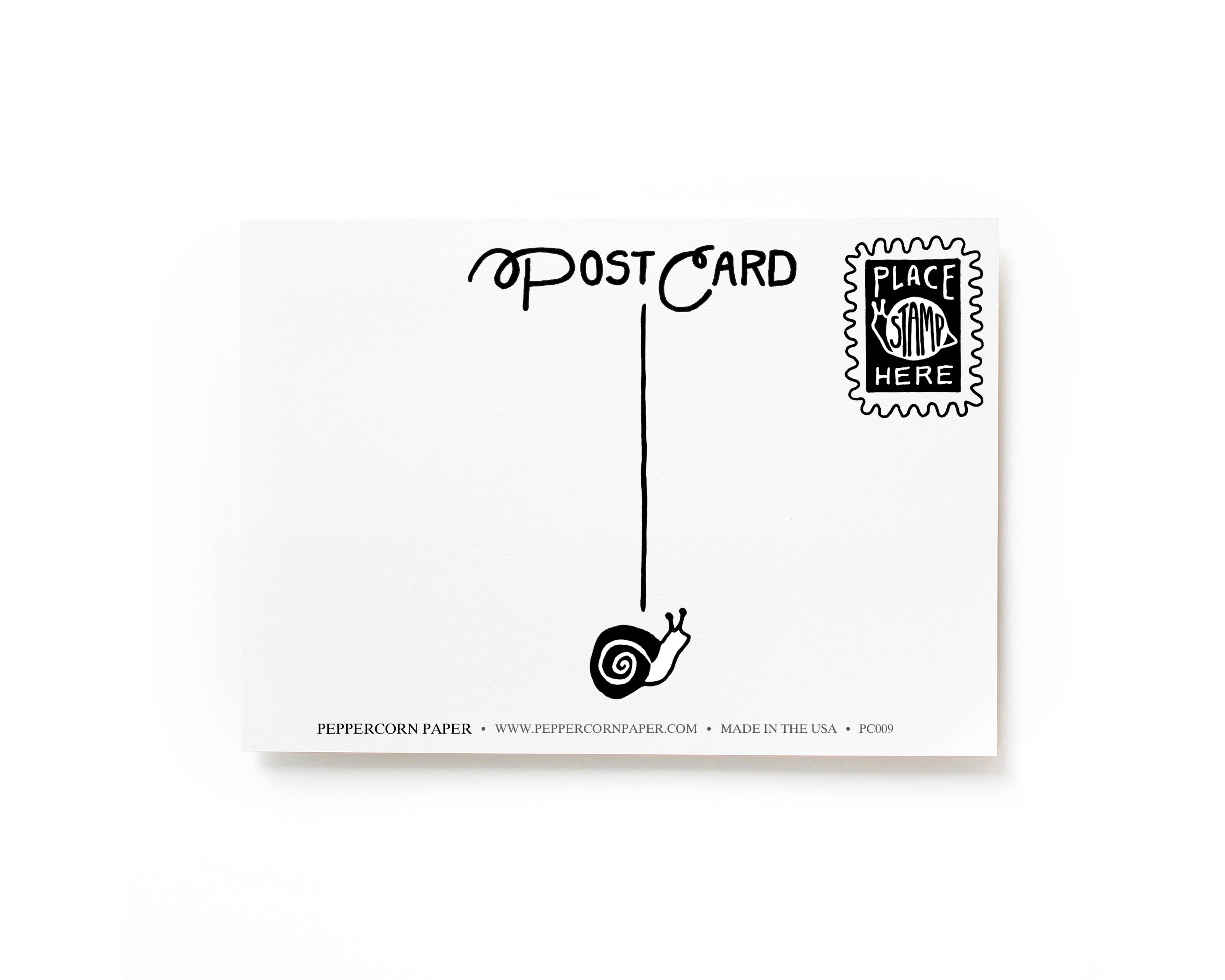 Love of Correspondence Postcard