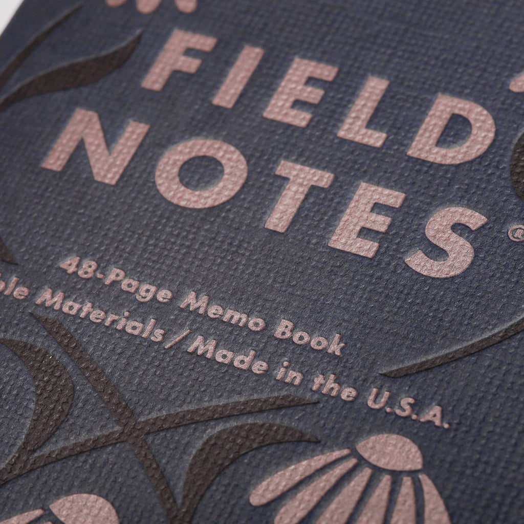 Field Notes Fall Flowers Notebooks 3-Pack