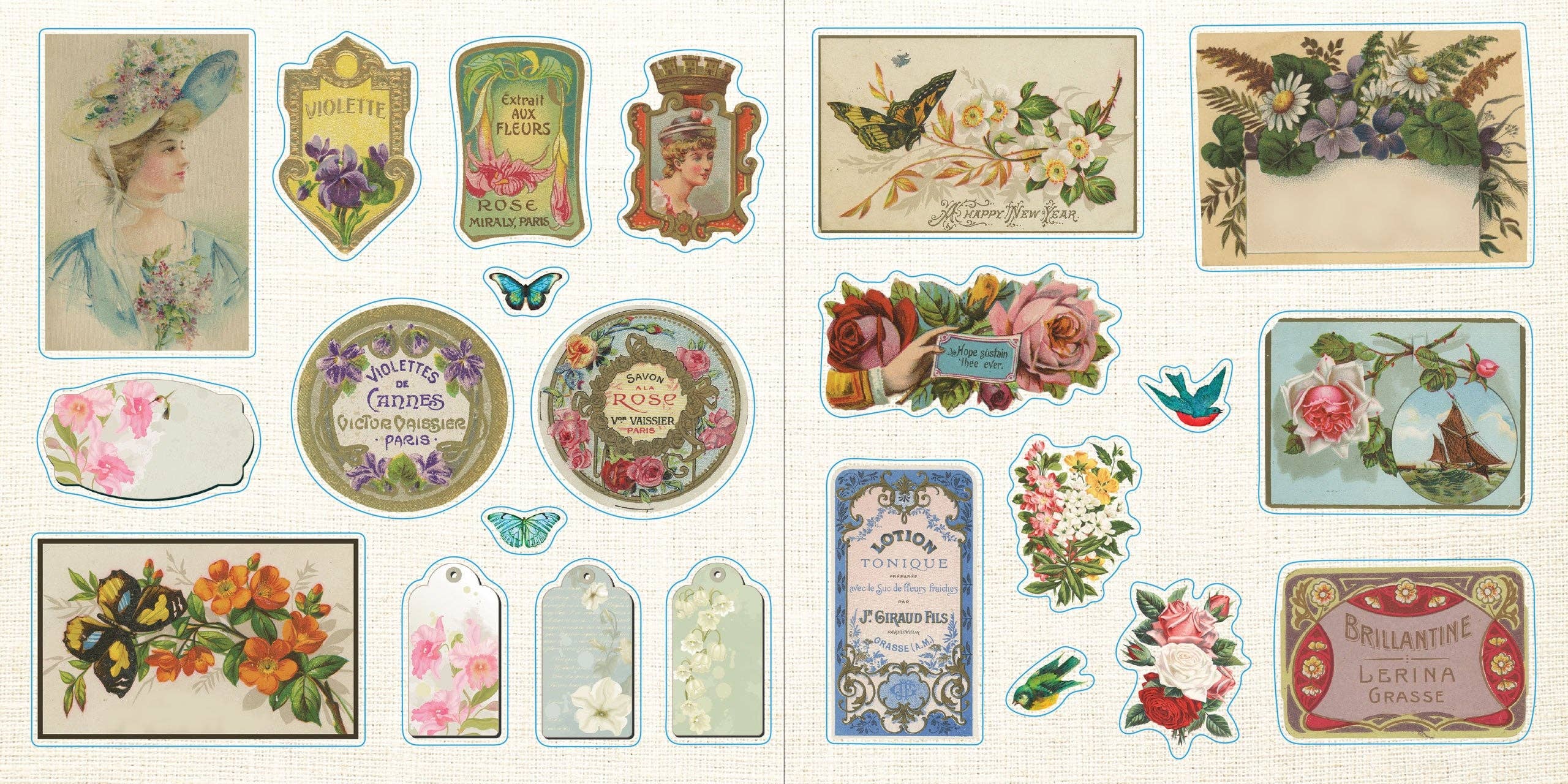 Loads of Ephemera! Sticker Book