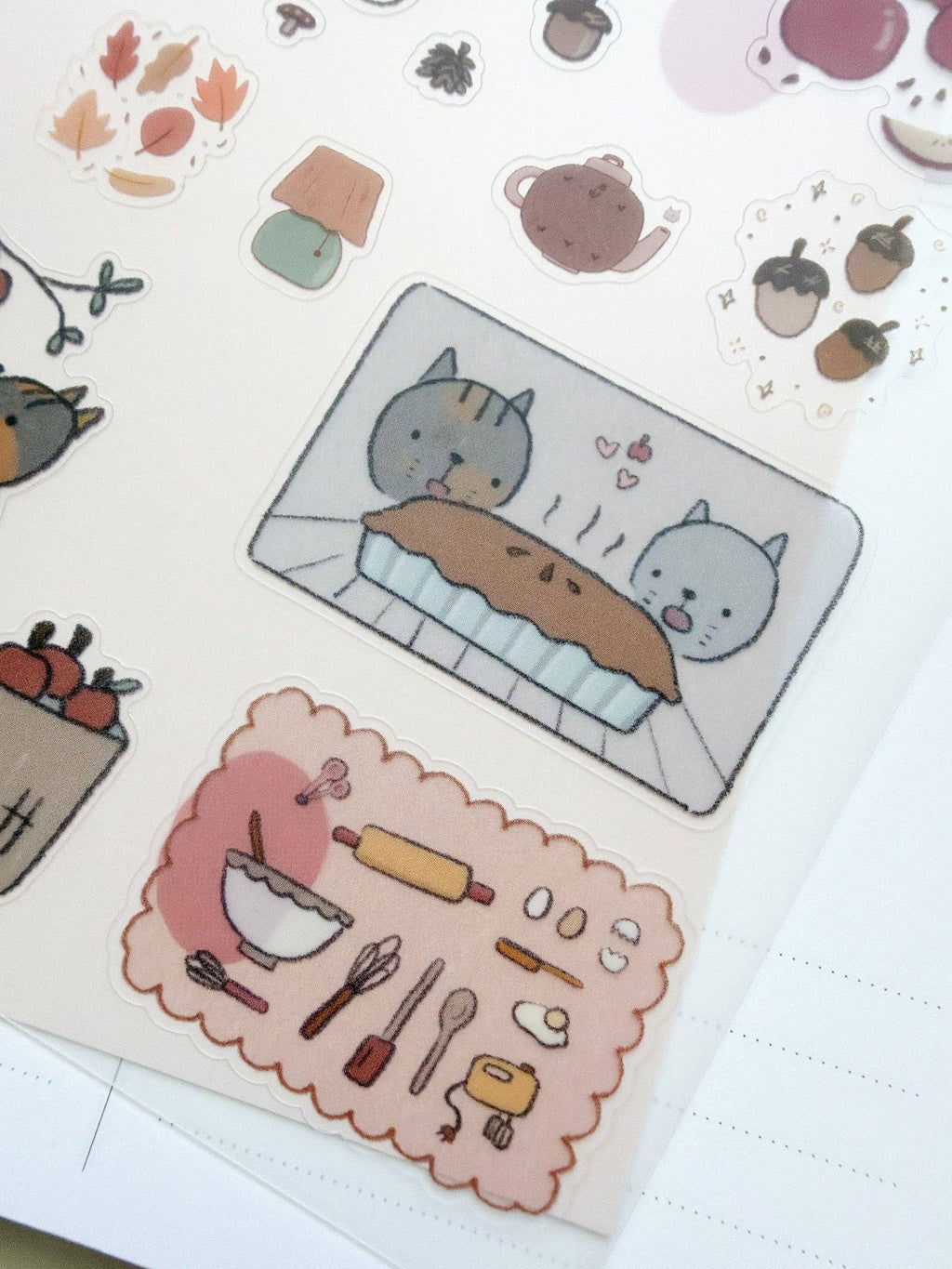 Four Seasons Sticker Sheet | Kuboandlucy x Dana Ate Oatmeal