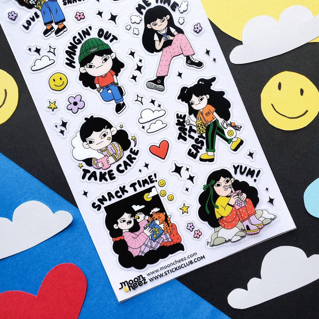 Take It Easy Sticker Sheet
