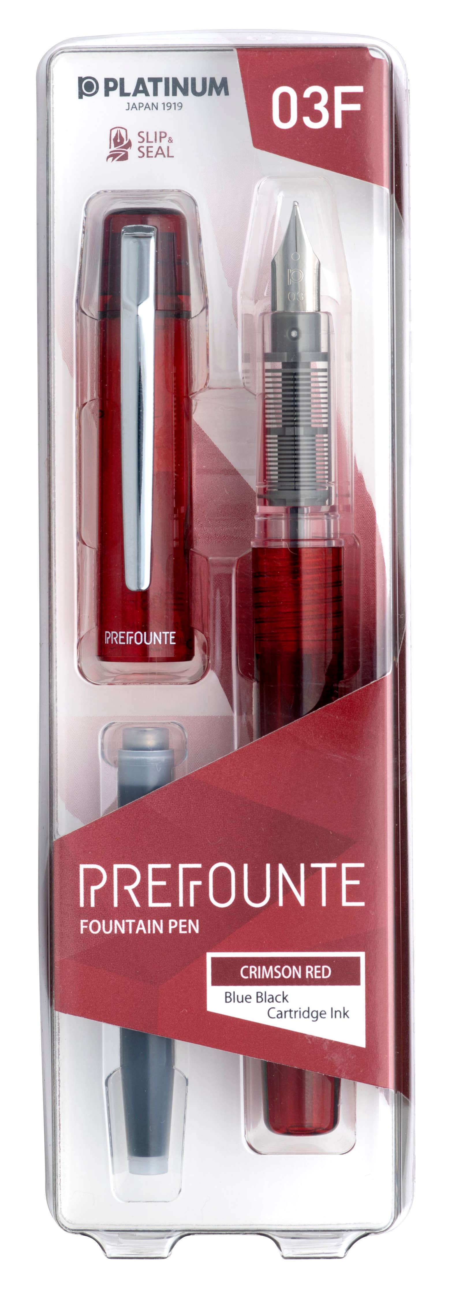 Platinum Prefounte Fountain (great beginner friendly option)