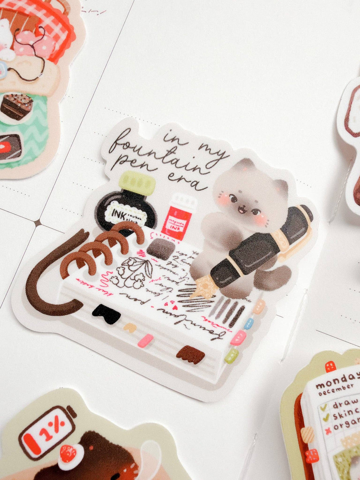 In My Fountain Pen Era Vinyl Sticker | Kuboandlucy