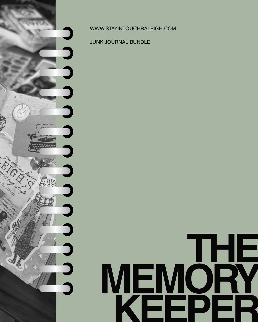 the memory keeper | junk journal beginner bundle kit