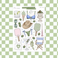 Olive Summer • Doodles & Drawings Deco Sticker Sheet