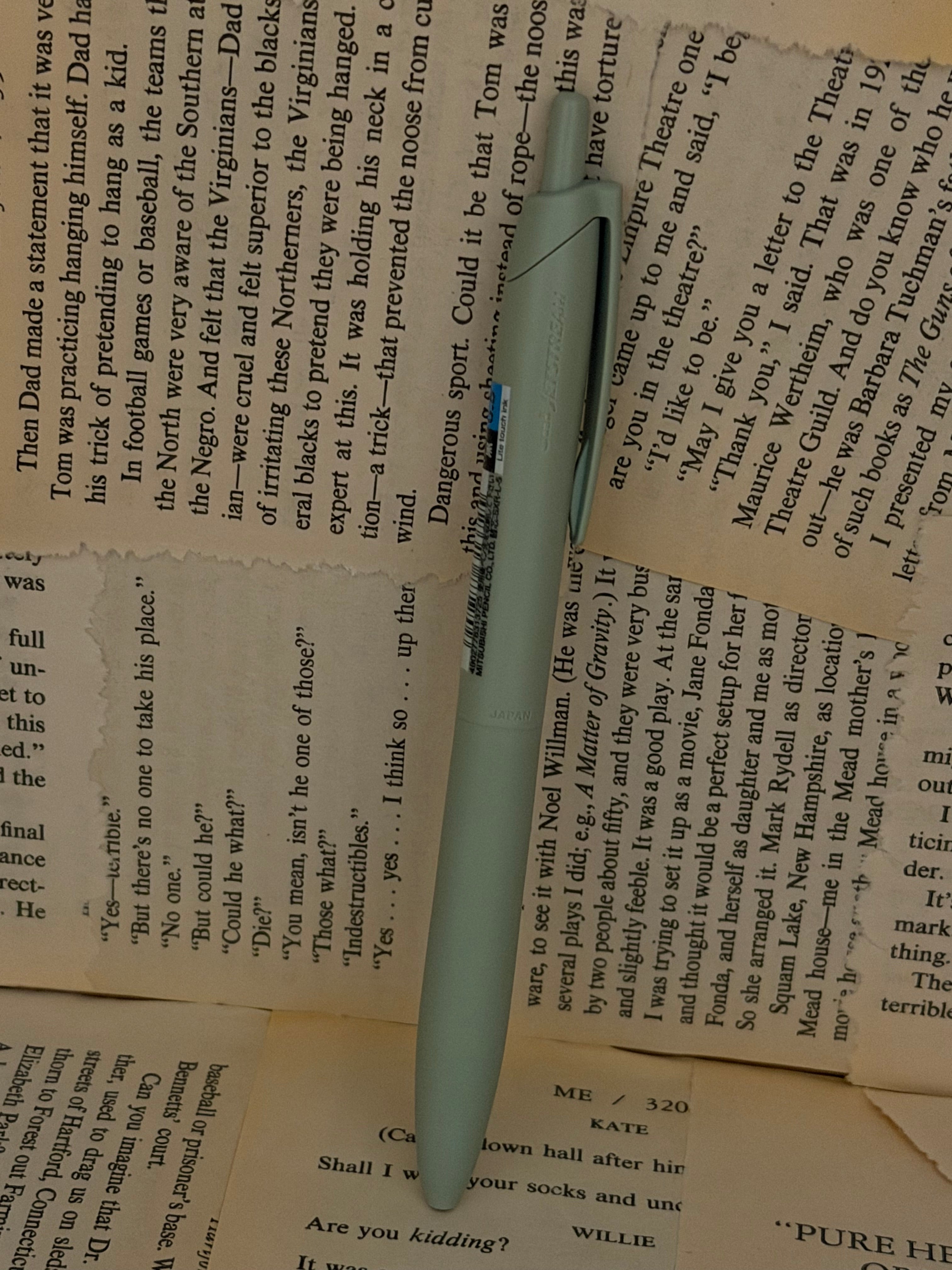 Uni Jetstream Pen 0.5mm Sage (Black Ink)