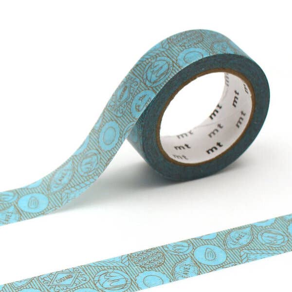 MT Washi Tape: Lined Cookies