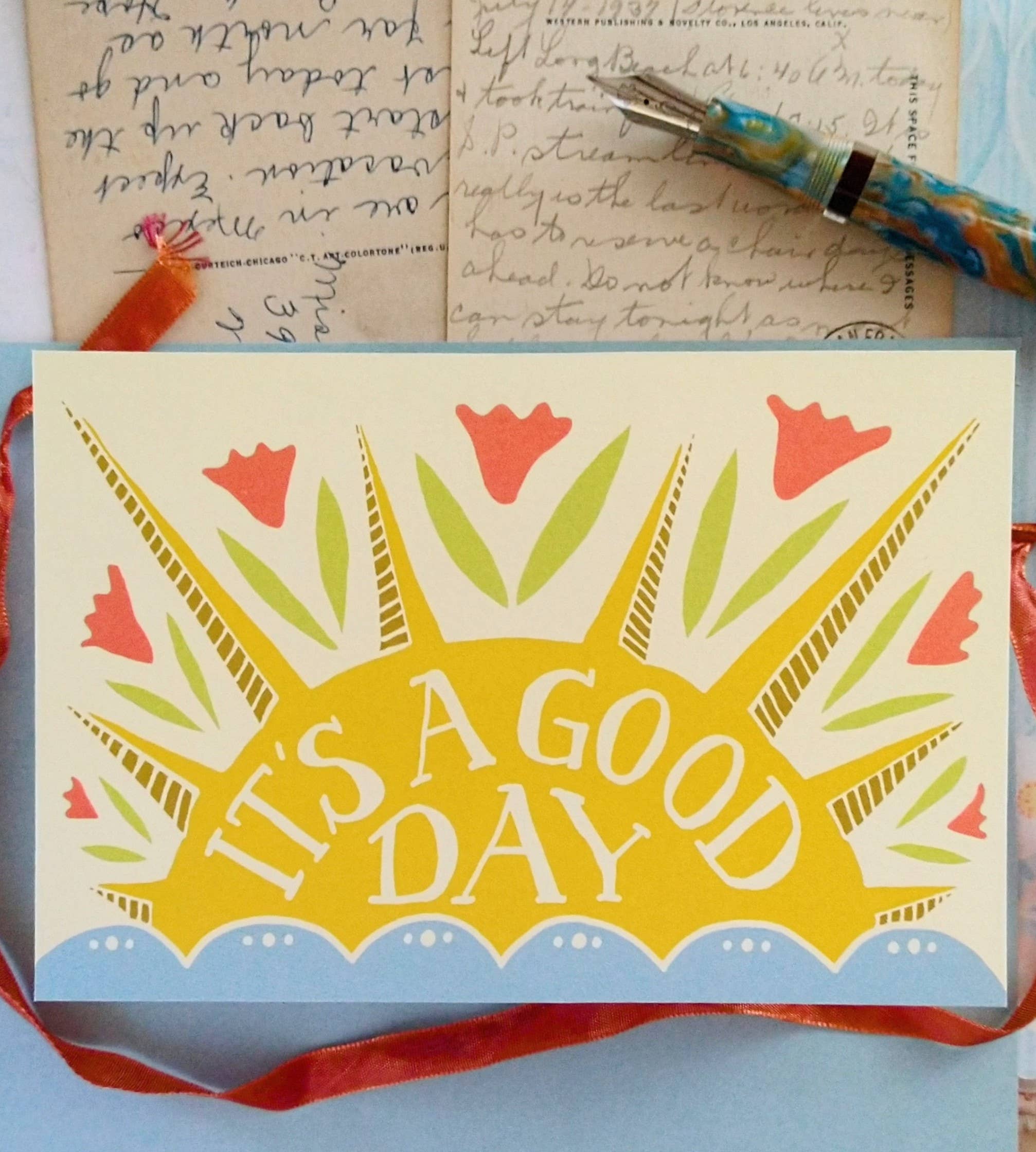 It's a Good Day Postcard
