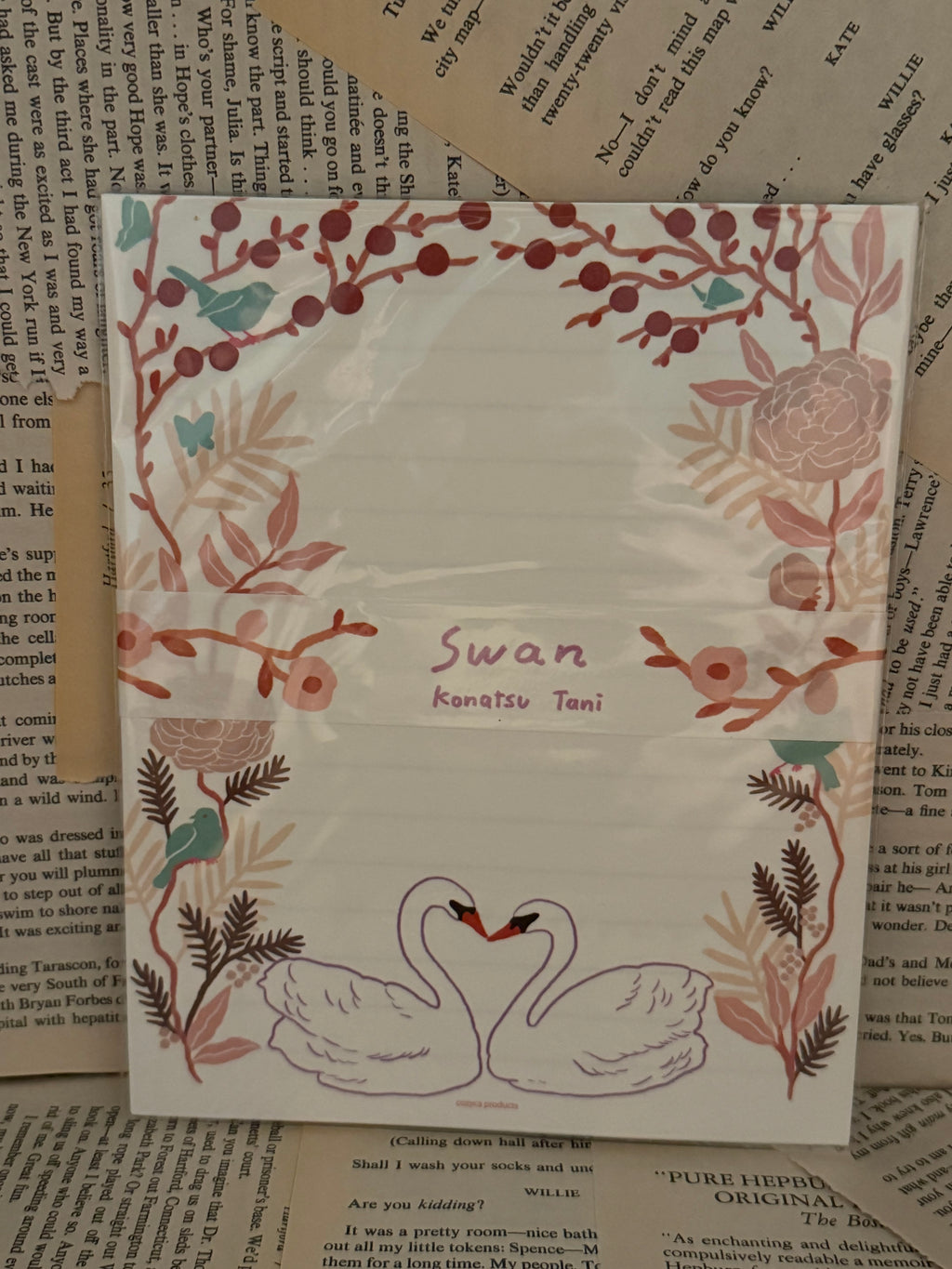 Hyogensha Letterset Swan (paper + envelopes)