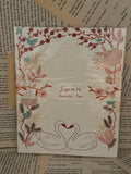 Hyogensha Letterset Swan (paper + envelopes)