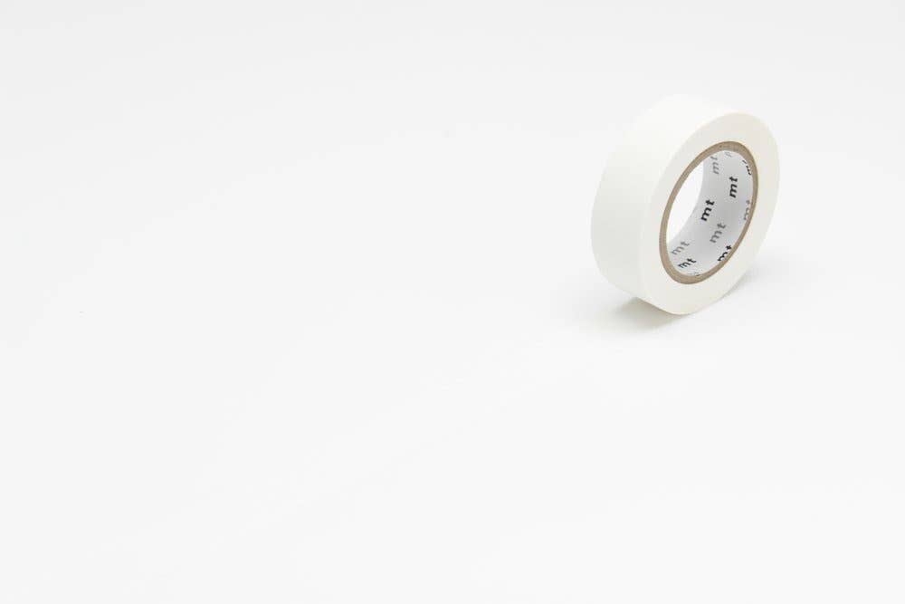 MT Washi Tape: Matte White