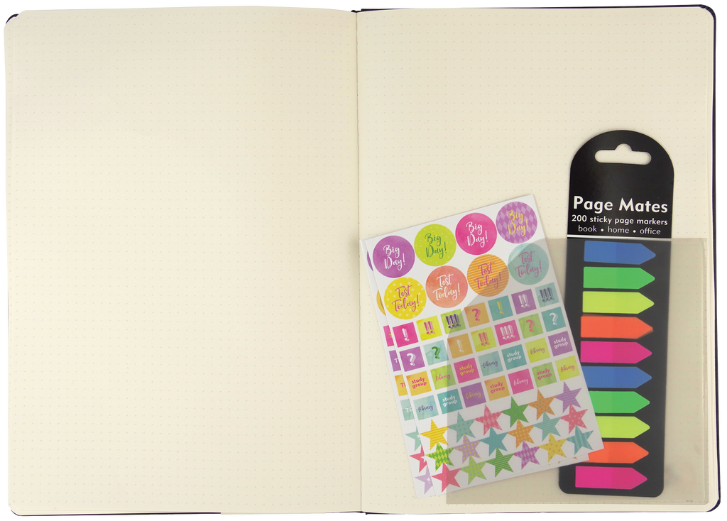 Adhesive Vinyl Pockets for Journals and Planners