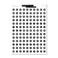 CIRCLE Letter Beads • Letters & More Sticker Sheet