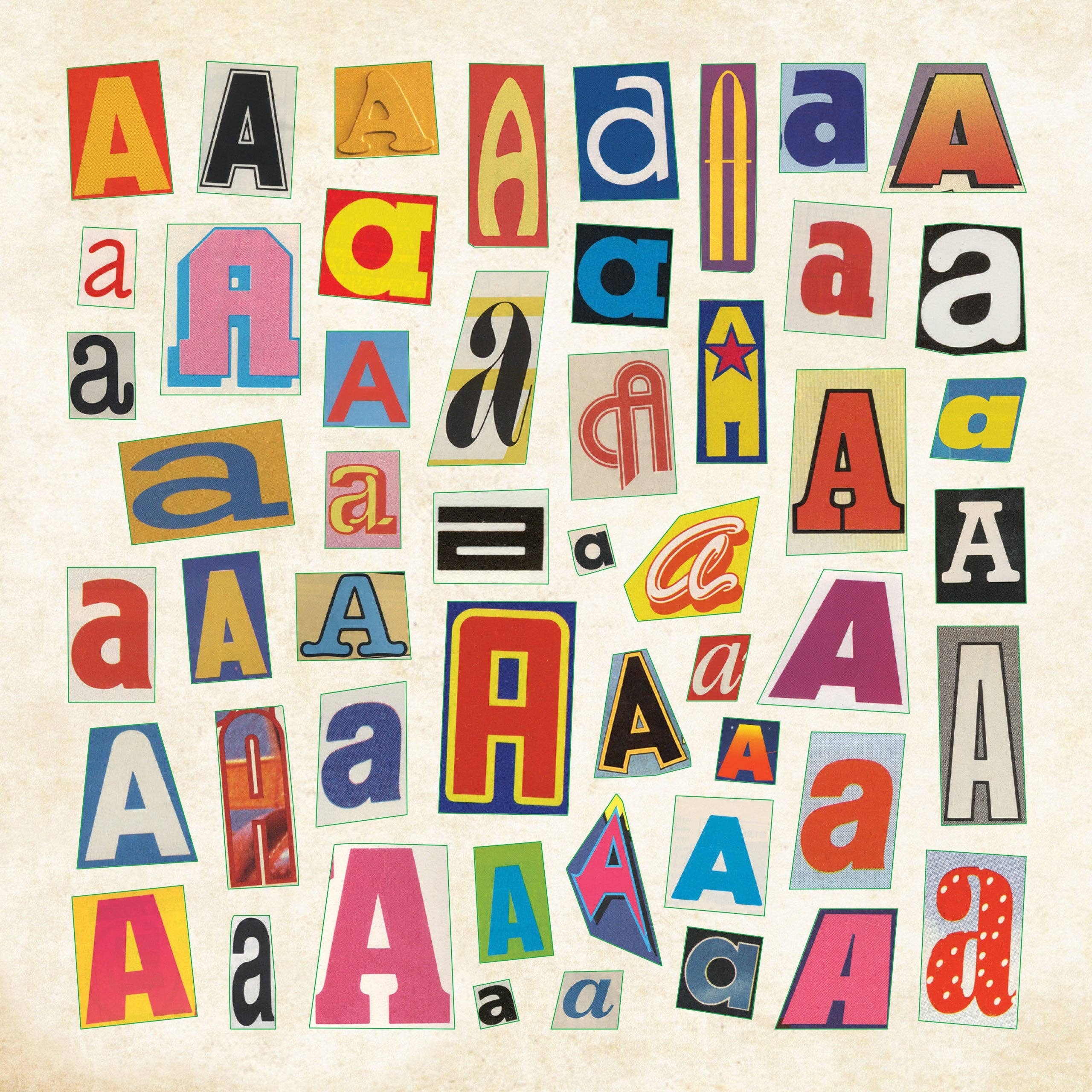 Ransom Notes Sticker Book