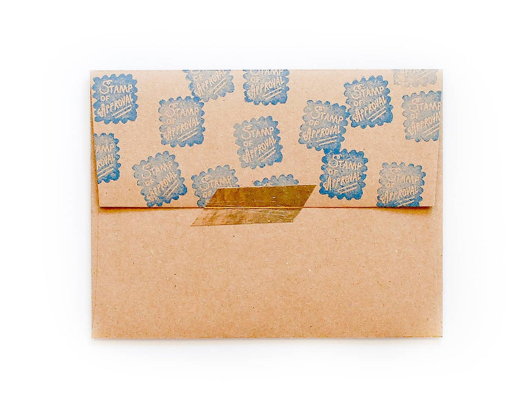 Stamp of Approval Rubber Stamp