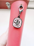 Would You Like A Latte Enamel Charm | Kuboandlucy x Dana ate Oatmeal