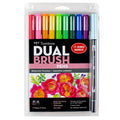 Tombow Dual Brush Pen Art Markers, Watercolor Favorites, Bonus Pack