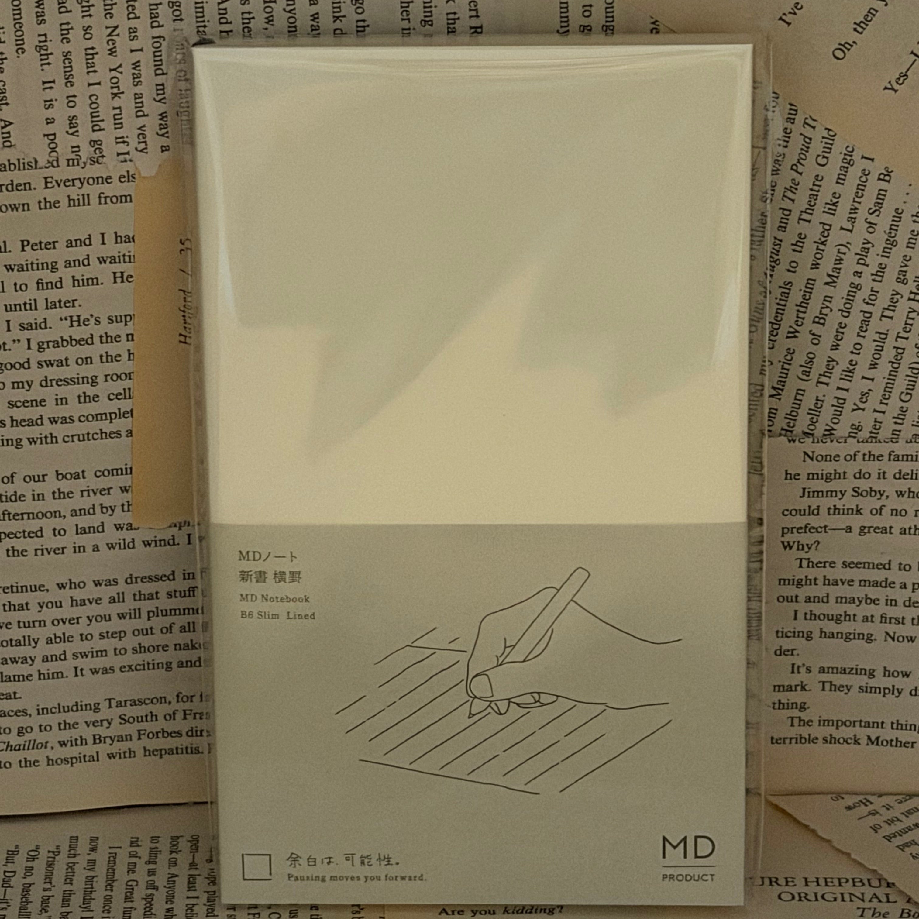 MD Notebook B6 Slim Lined