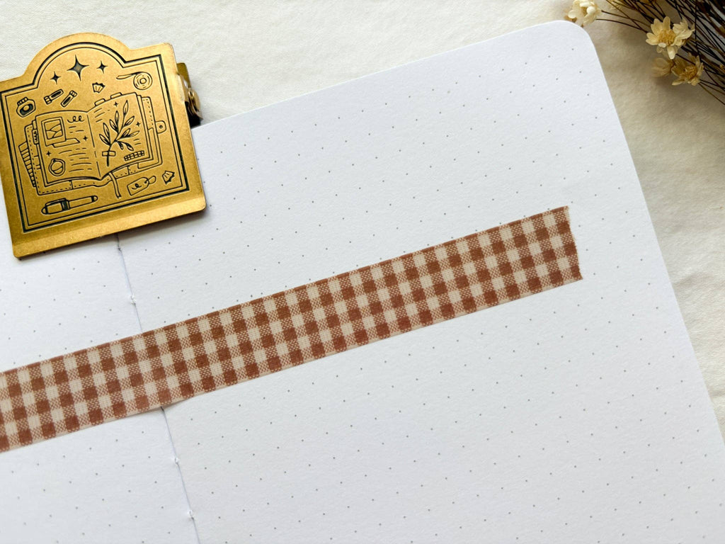 Autumn Gingham Washi Tape | Taylor Ryan Designs