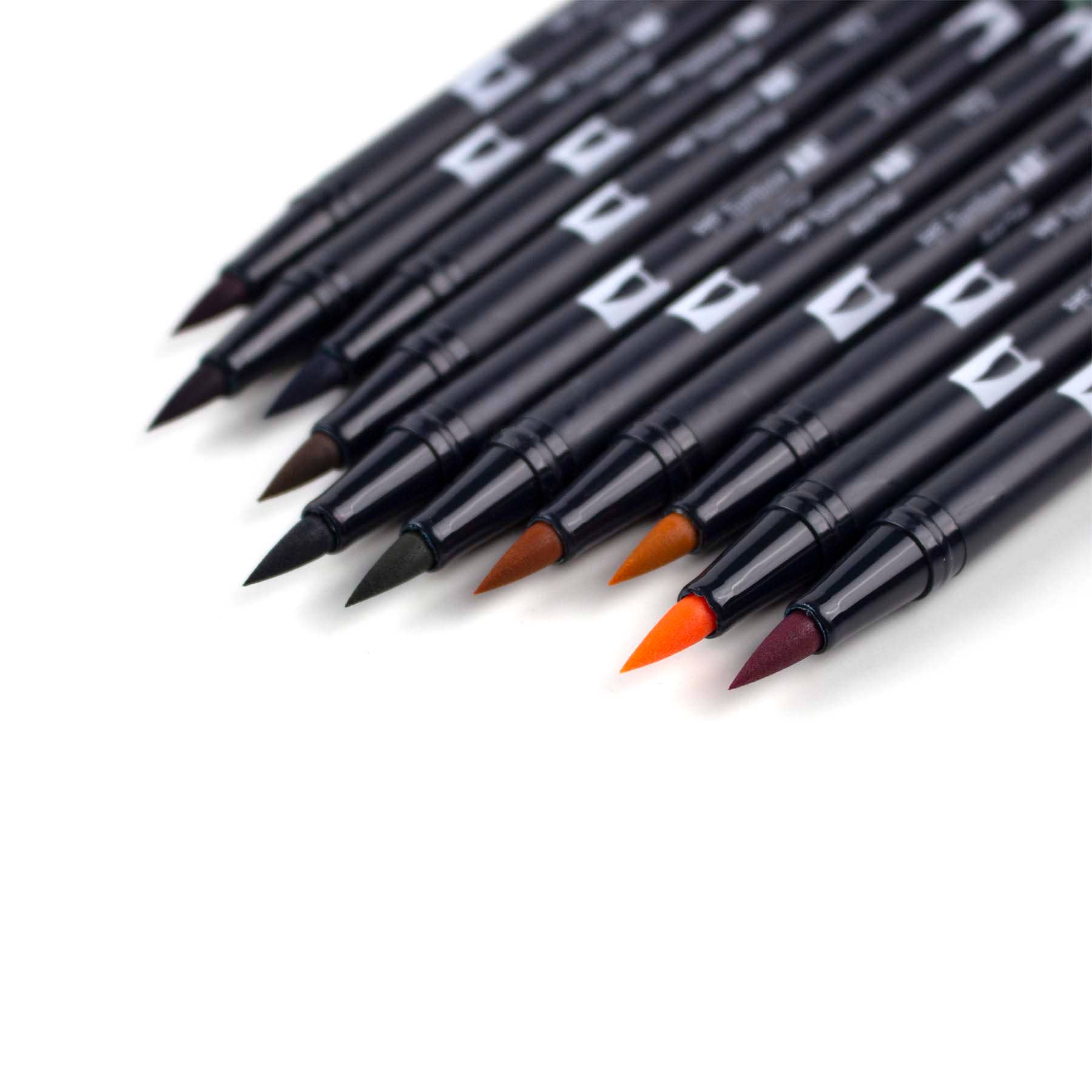 Tombow Dual Brush Pen Art Markers: Cottage - 10-Pack