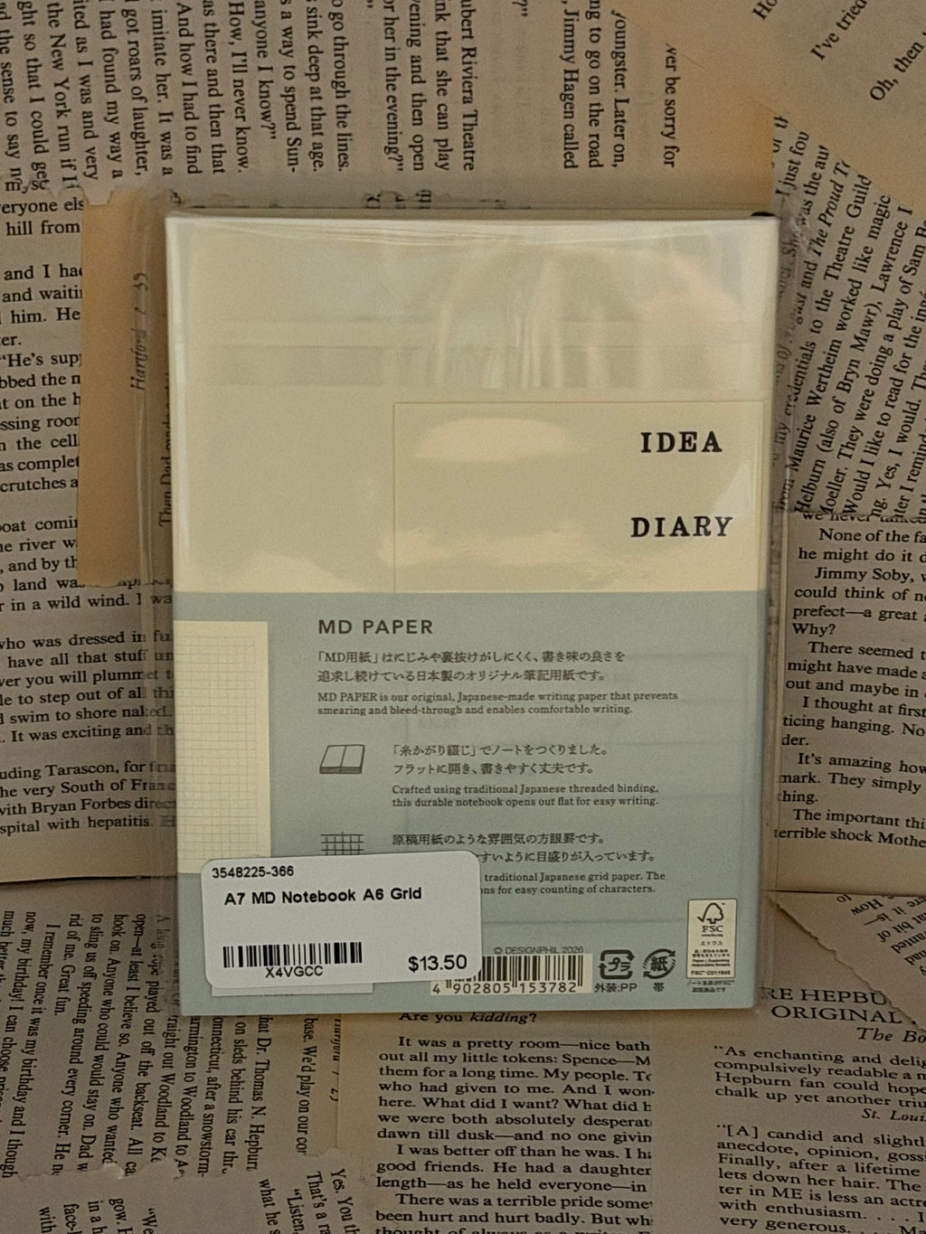 MD Notebook A6 Grid