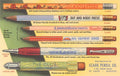 Varieties of Pencils Postcard