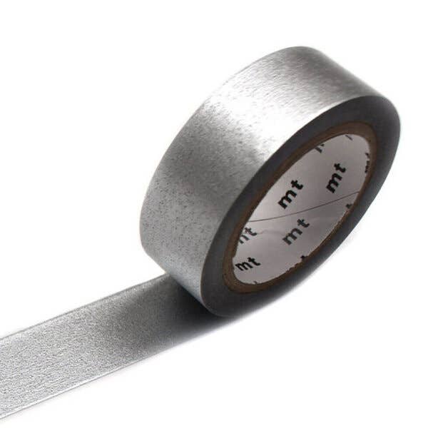 MT Washi Tape: 'High Brightness' Silver