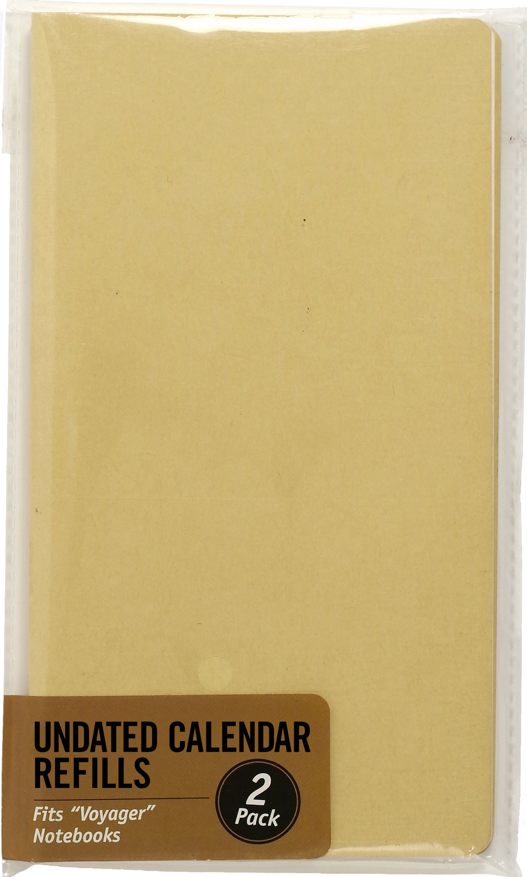 Voyager Notebook Undated Calendar