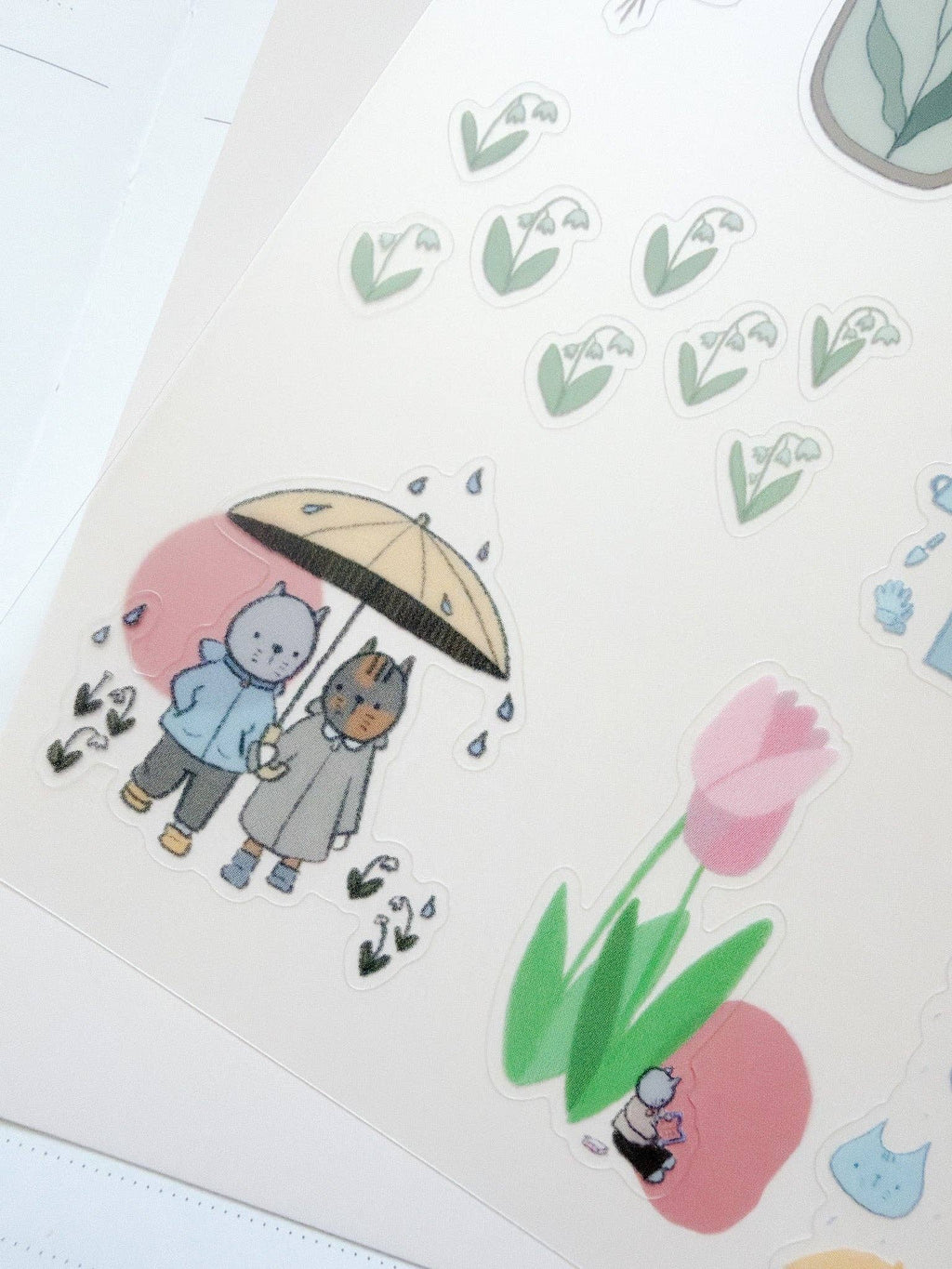 Four Seasons Sticker Sheet | Kuboandlucy x Dana Ate Oatmeal