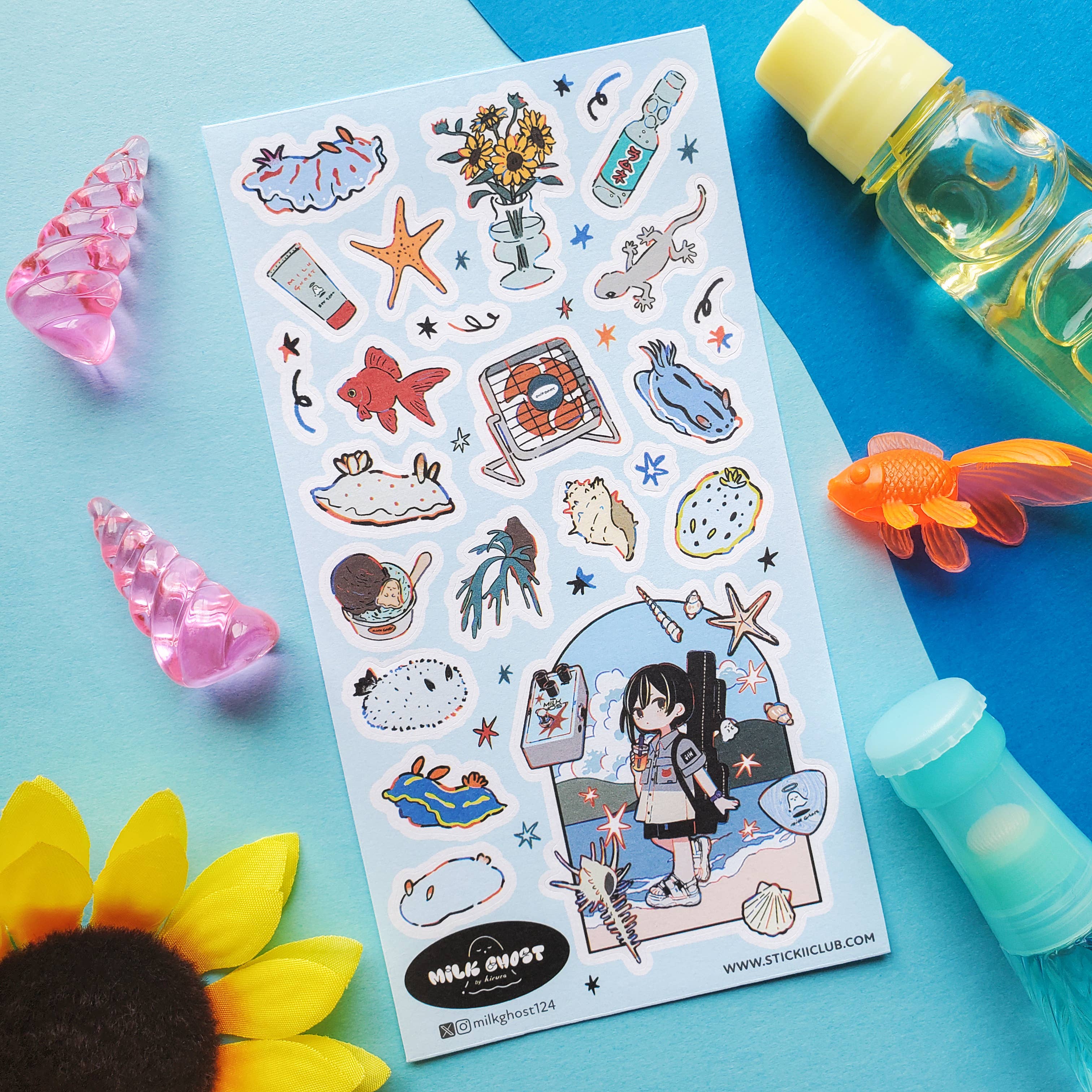 Beachside Fun Sticker Sheet