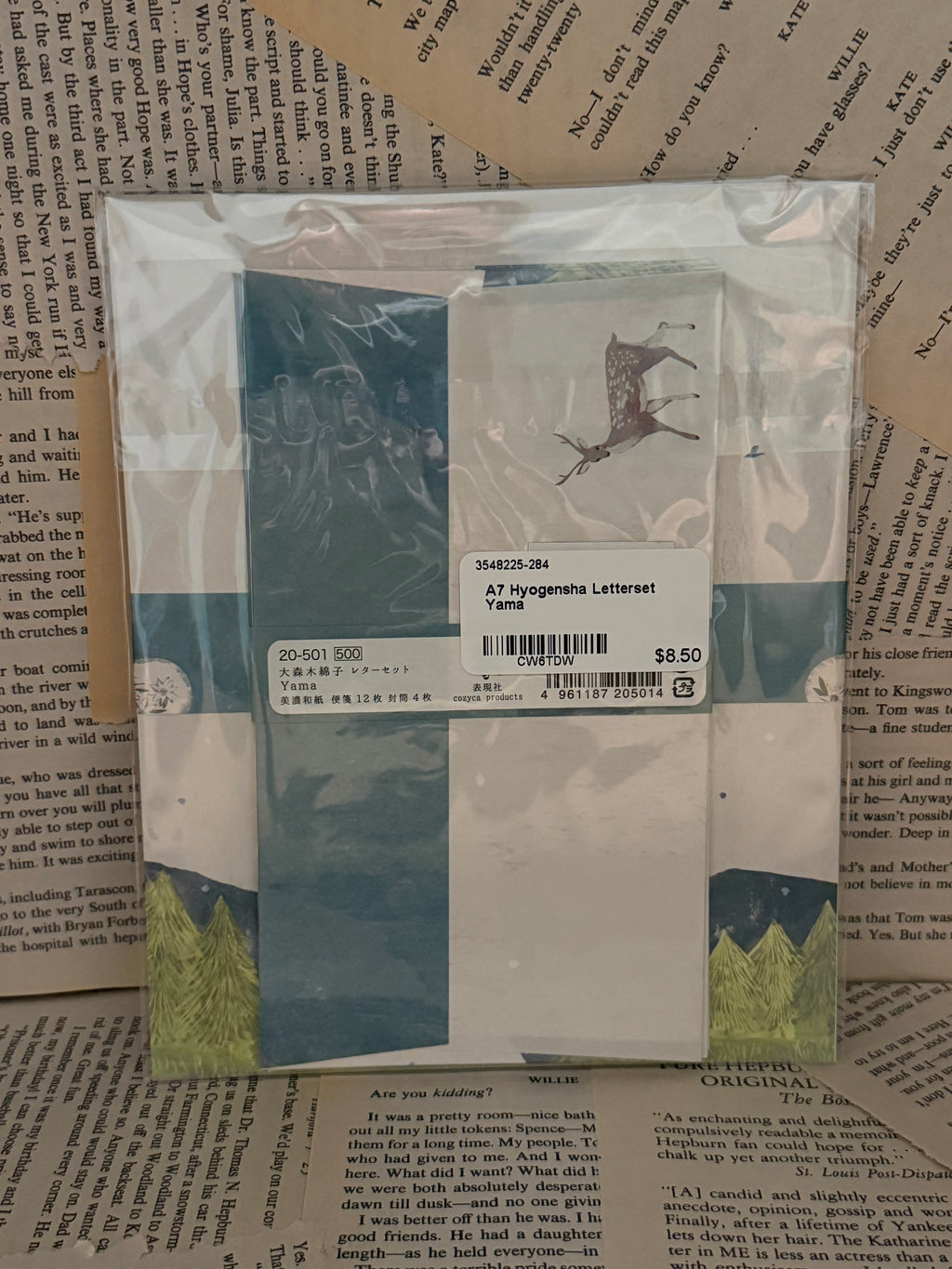 Hyogensha Letterset Yama (paper + envelopes)
