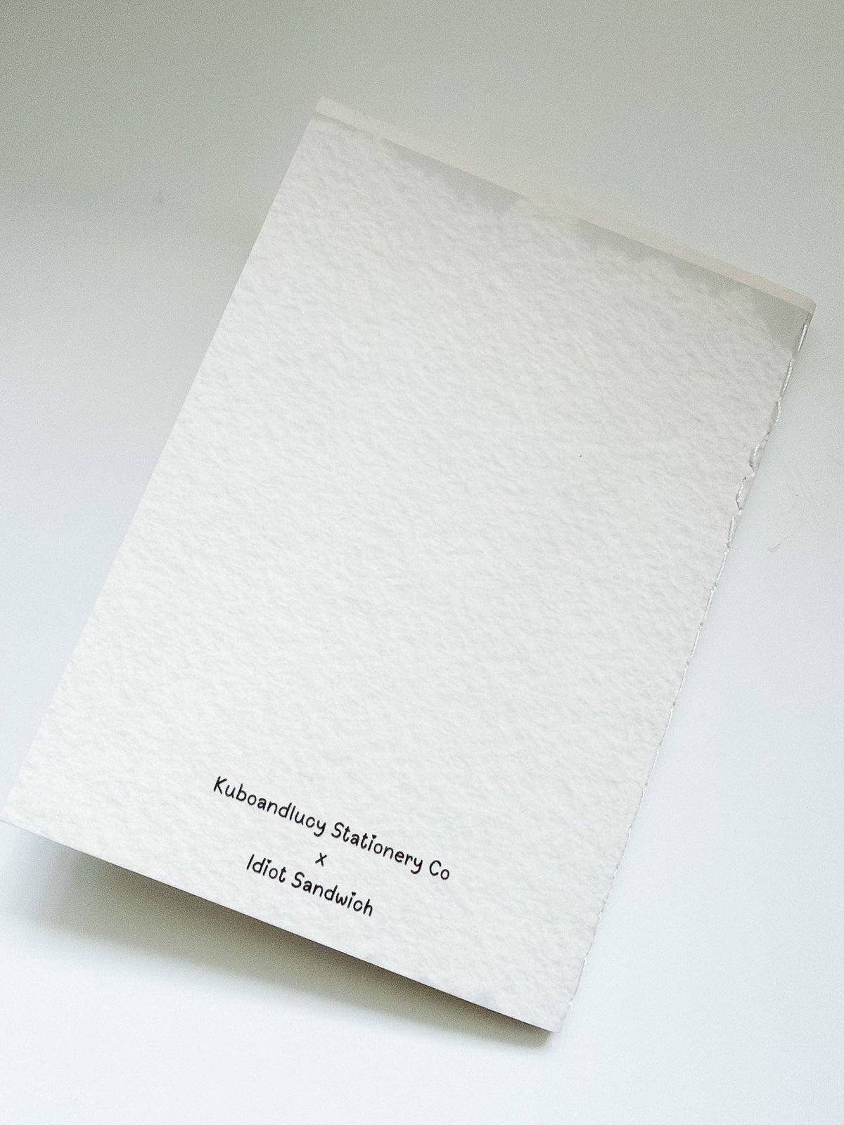Stamping Passport Size Notebook | Kuboandlucy x Idiot Sandwich