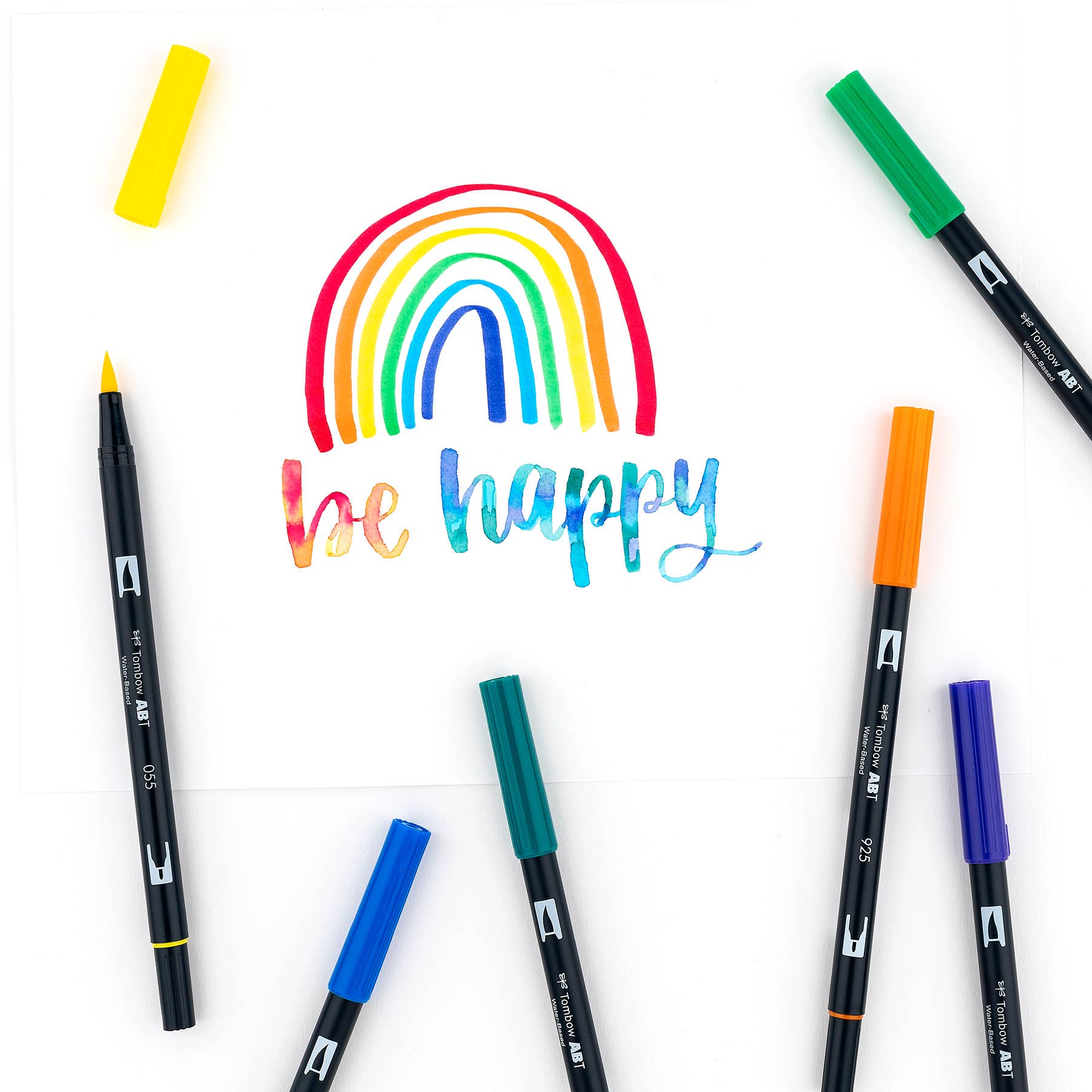 TombowDual Brush Pen Art Markers: Primary - 10-Pack