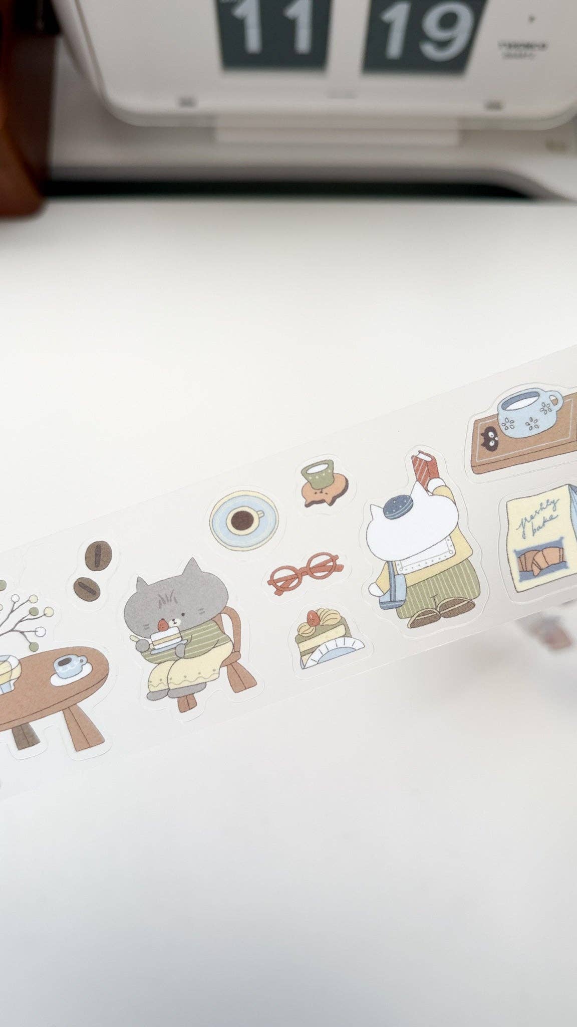 A Cup of Journaling PET Tape | Kuboandlucy x Idiot Sandwich