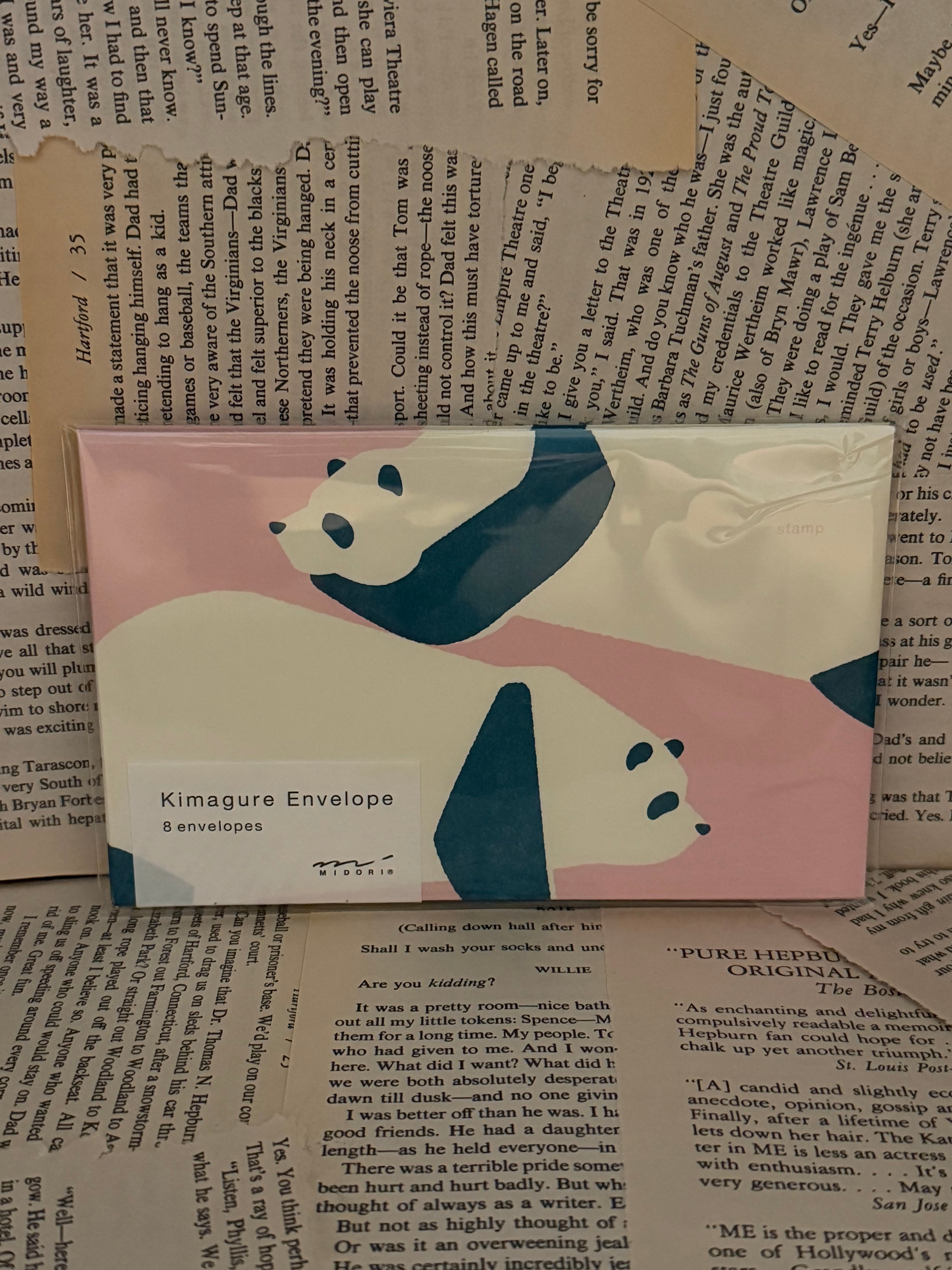 Midori Kimagure Panda Envelope