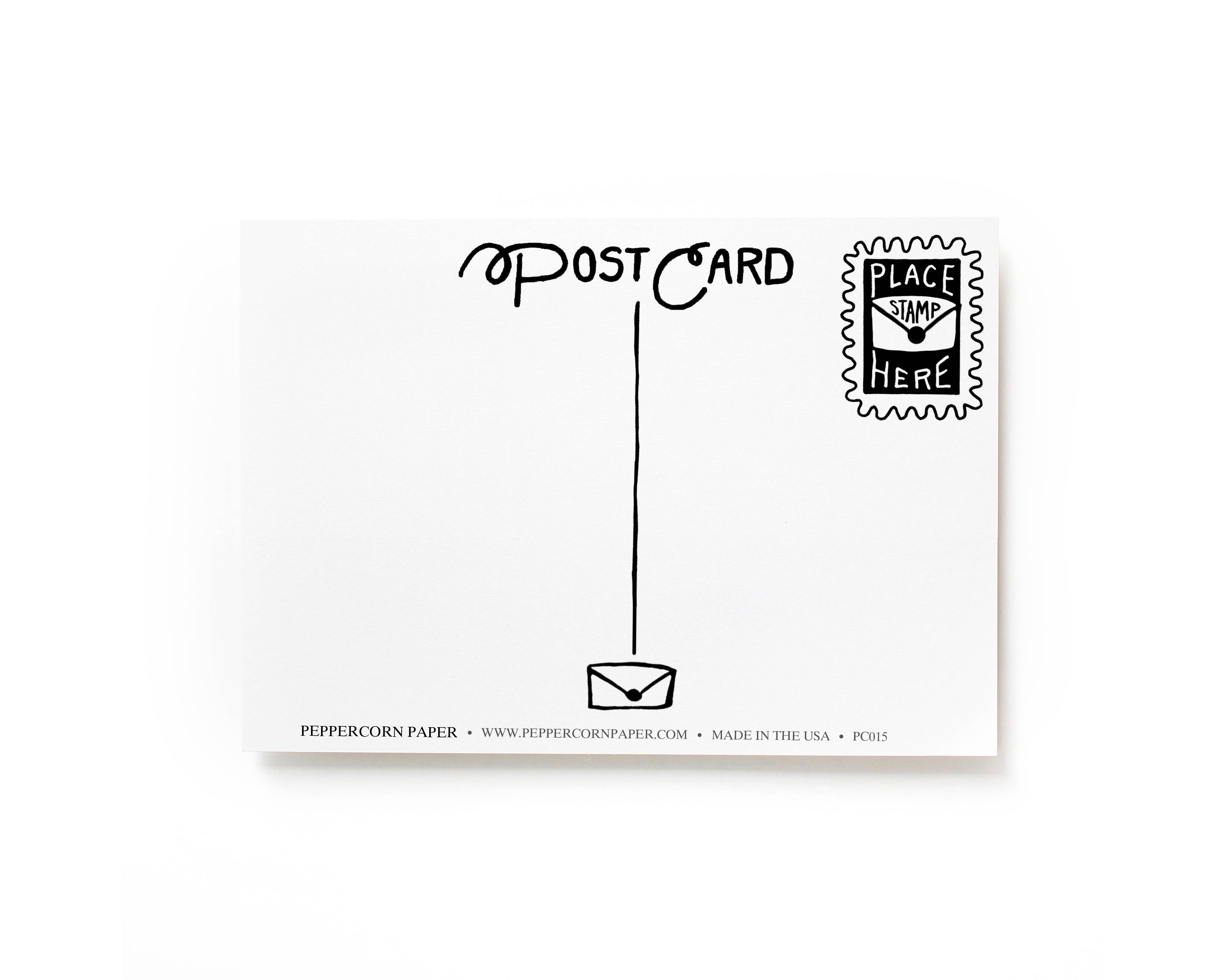 A Special Message For You Postcard