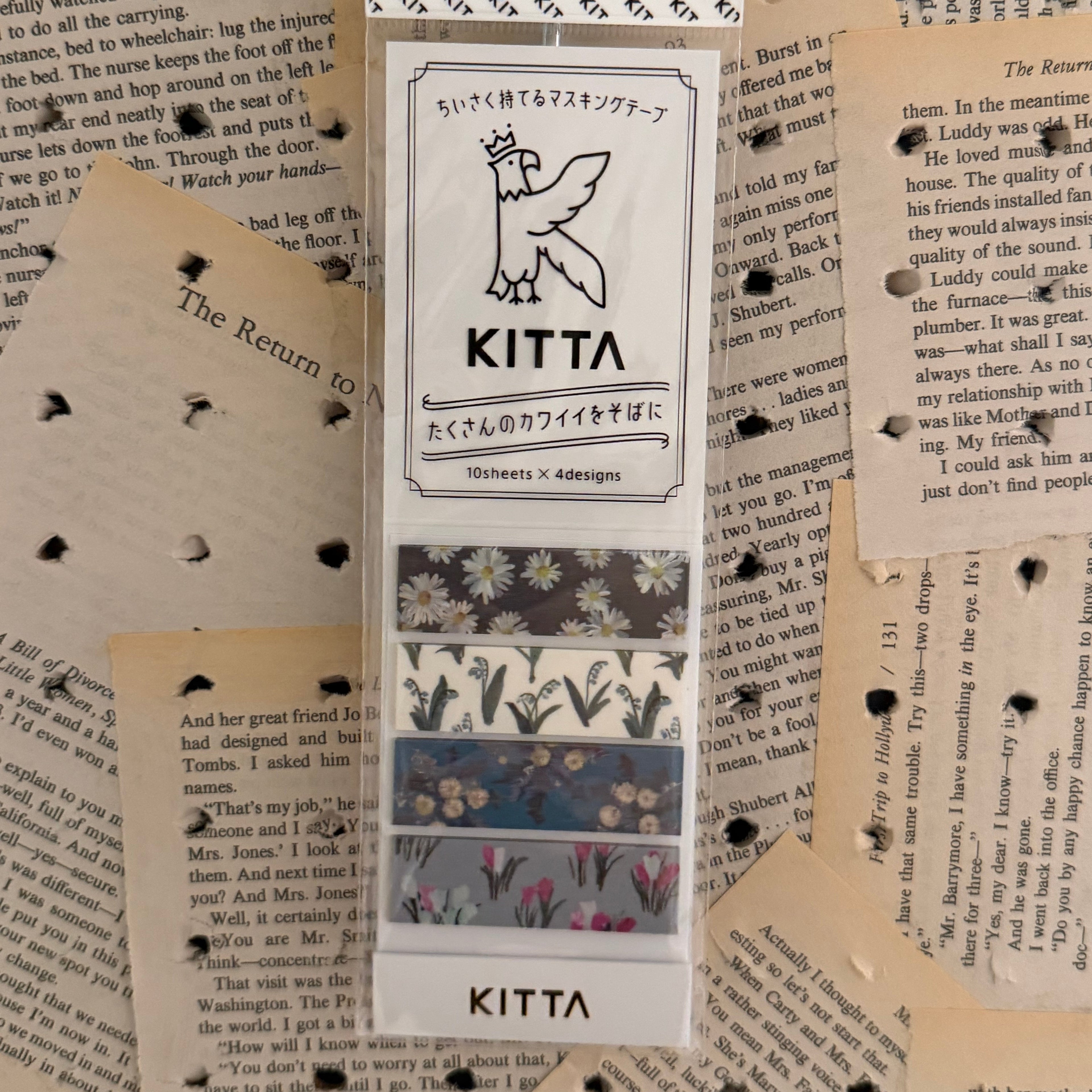 Kitta Vol. 15 Flower 9 Sticky Notes