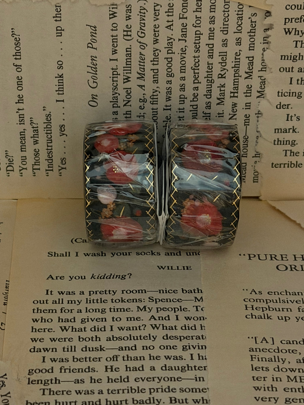 BGM Embroidery Ribbon Camellia Washi Tape