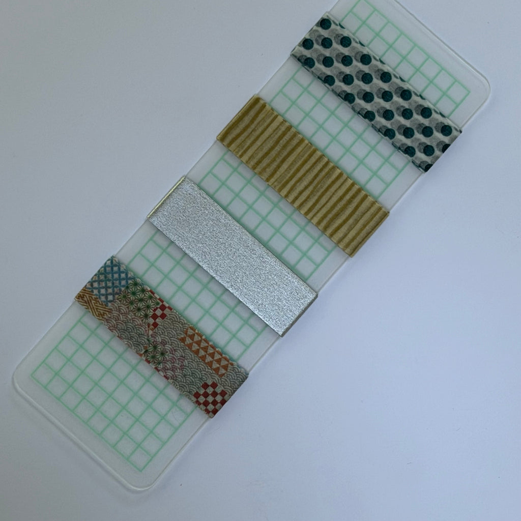 compact washi tape sampler holder | curated mix of 4–5 designs