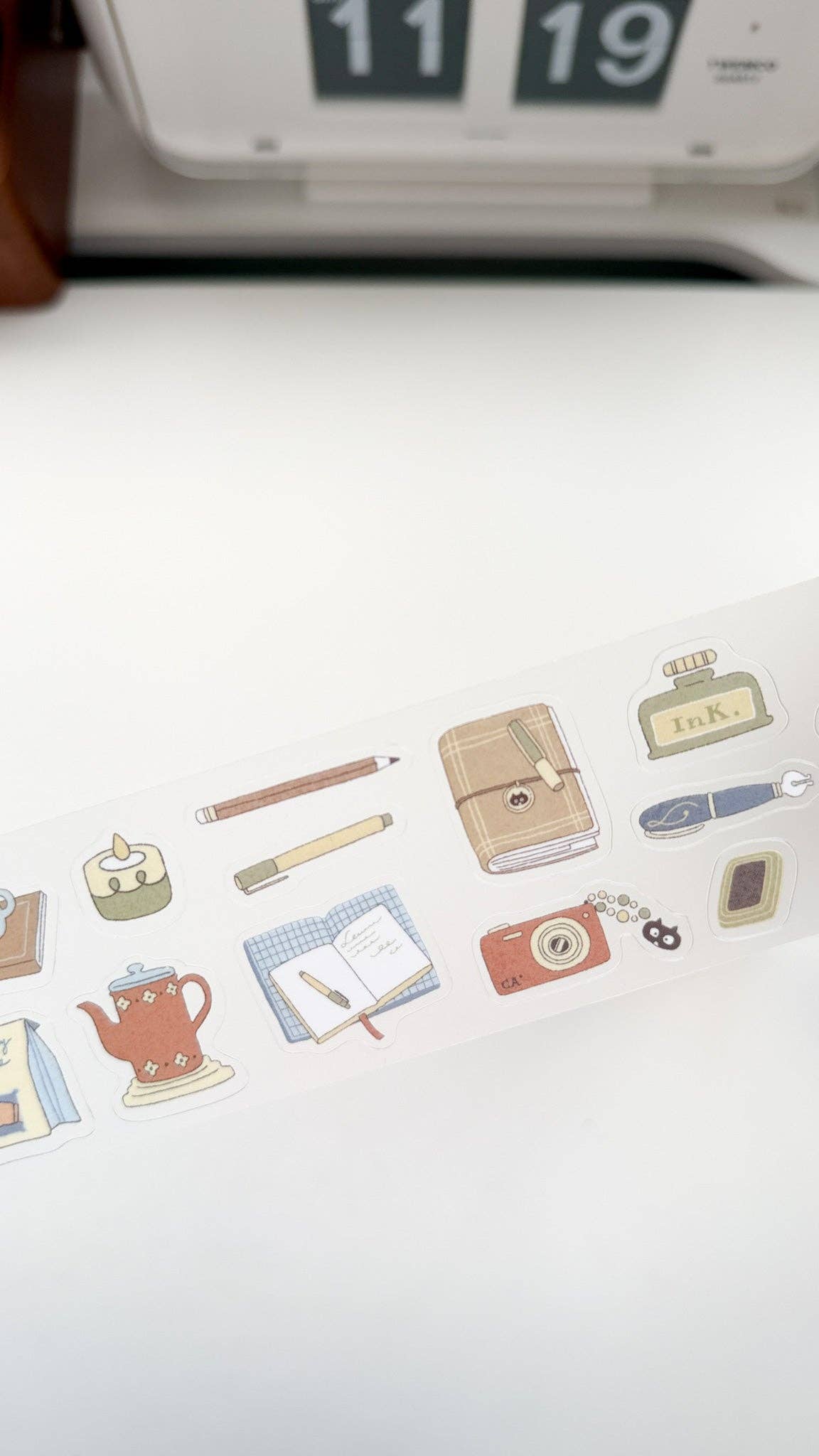 A Cup of Journaling PET Tape | Kuboandlucy x Idiot Sandwich
