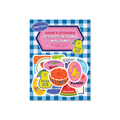 Fresh Fruit Labels Sticker Flakes