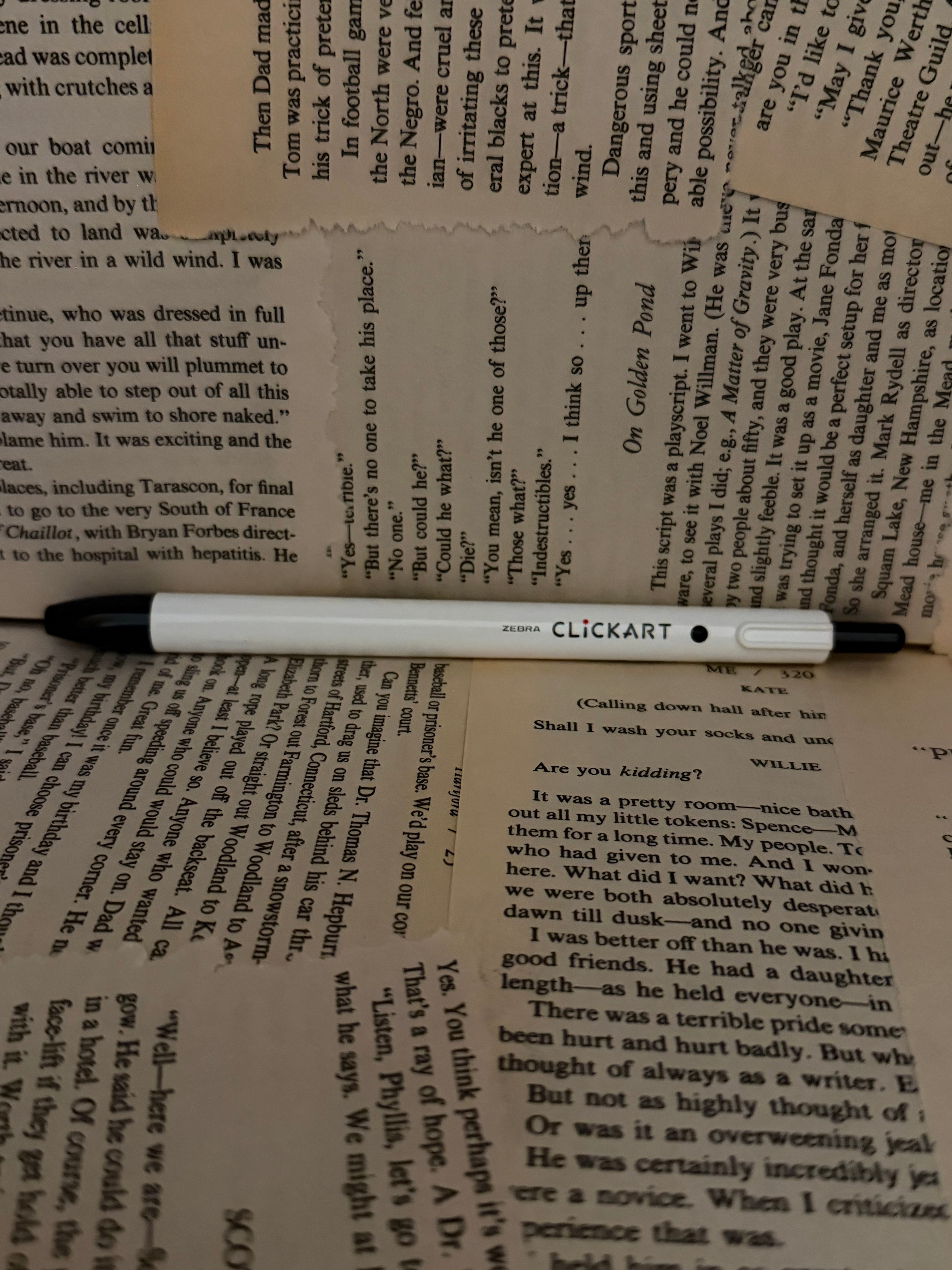 Zebra Clickart Knock Sign Pen 0.6mm Black